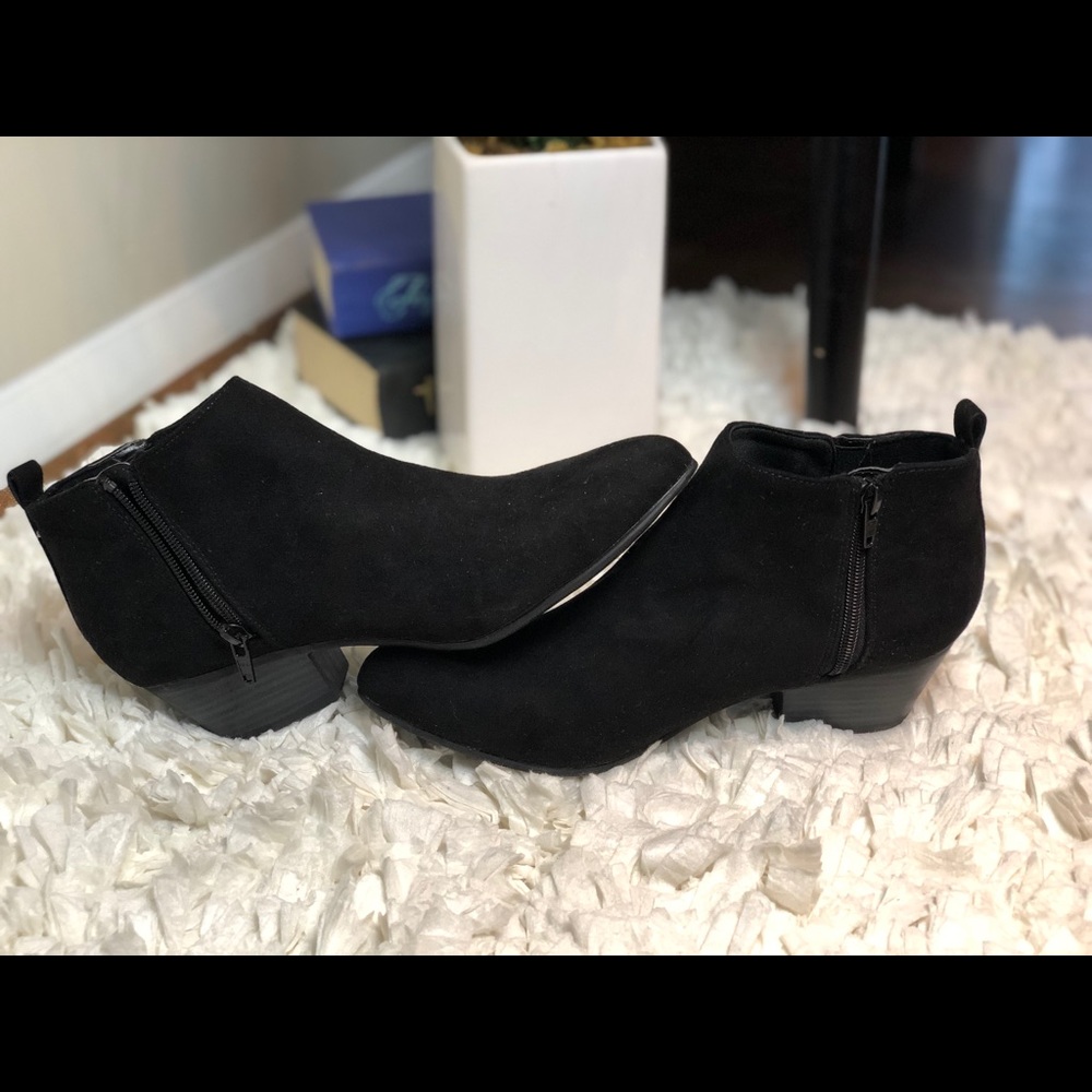 Black booties